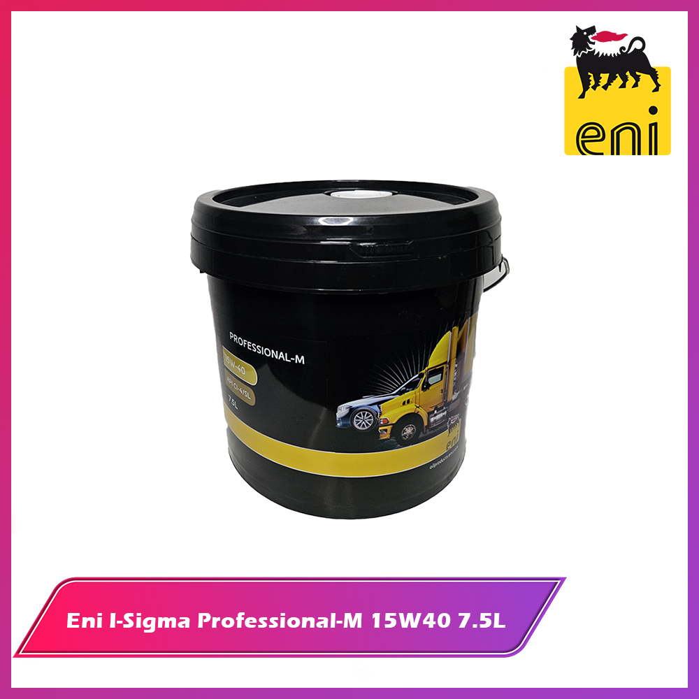 Eni iSigma ProfessionalM 15W40 Mineral Diesel Engine Lubricants (7.5L) Shopee Malaysia