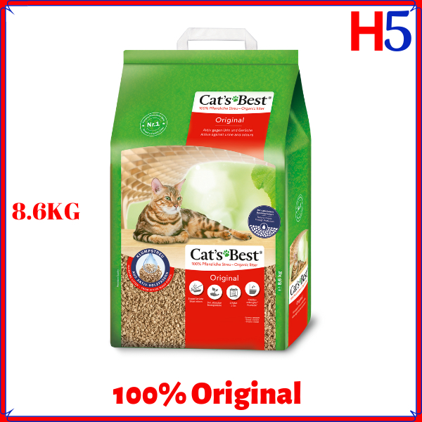 CAT S BEST Oko Plus 8.6KG Cat Litter Organic Pine Wood Cat Litter Shopee Malaysia