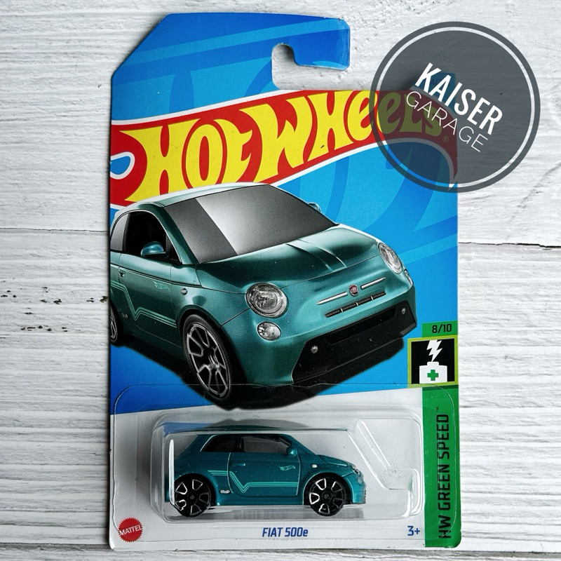 Hot Wheels : Fiat 500e (Metallic Teal) | Shopee Malaysia