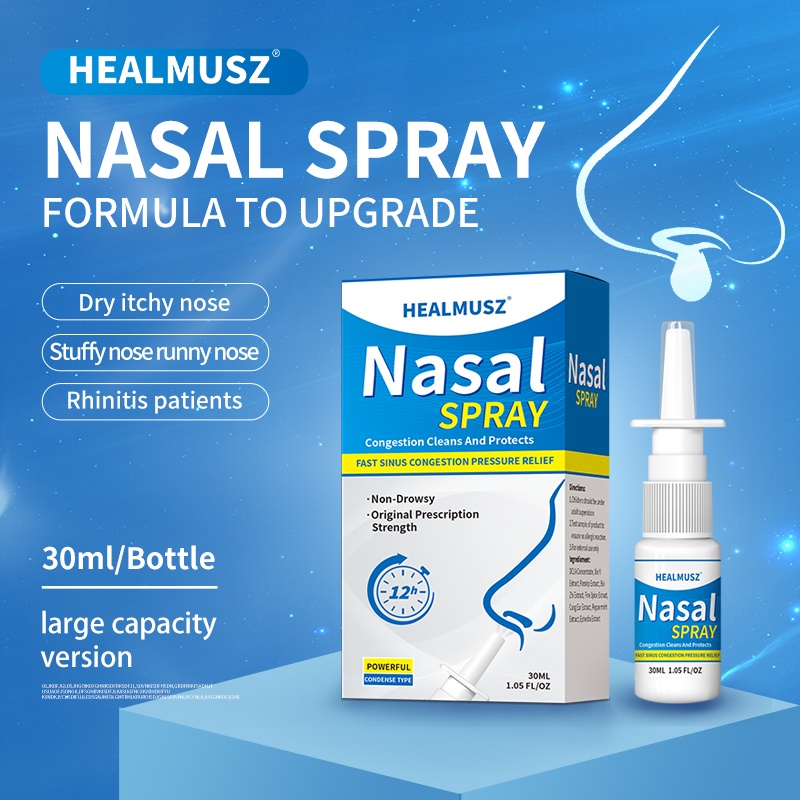 HEALMUSZ Nasal Spray for Babies Nasal Spray Rhinitis Herbal