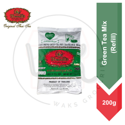 CHATRAMUE Brand Green Tea Mix Refill Pack 200g Shopee Malaysia