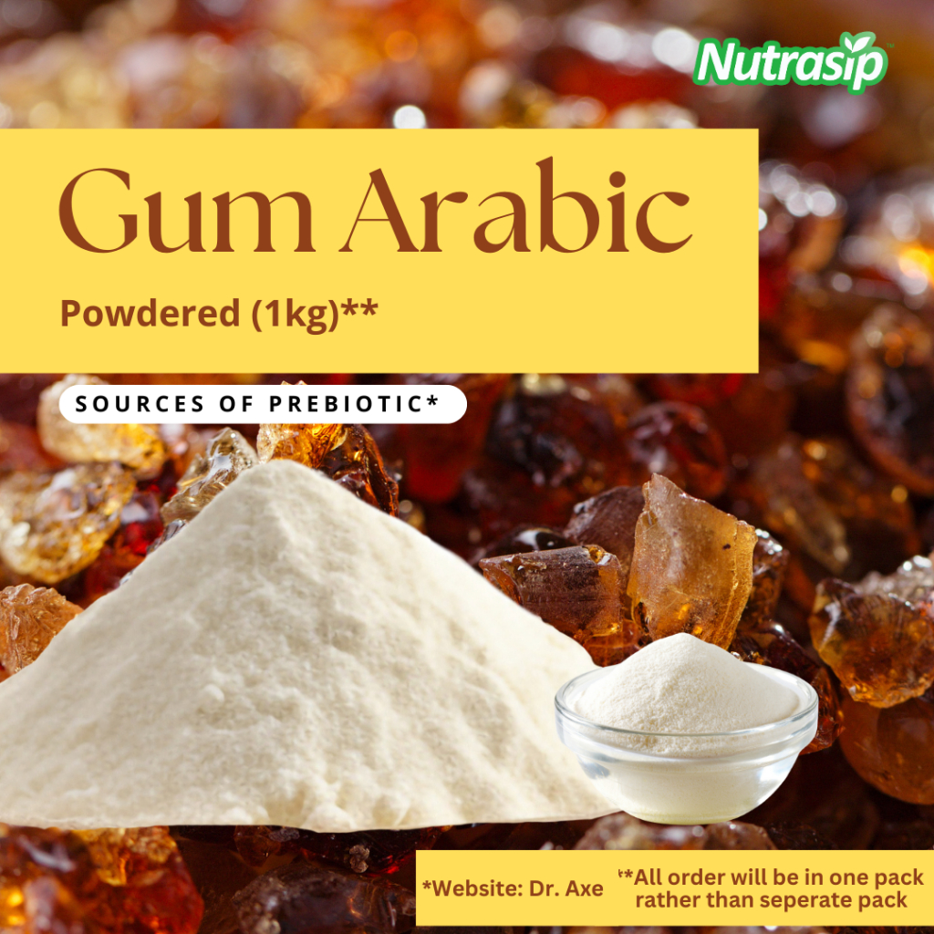 Natural Gum Arabic powder Gum Acacia powder Senegal gum powder 1000g/ 1