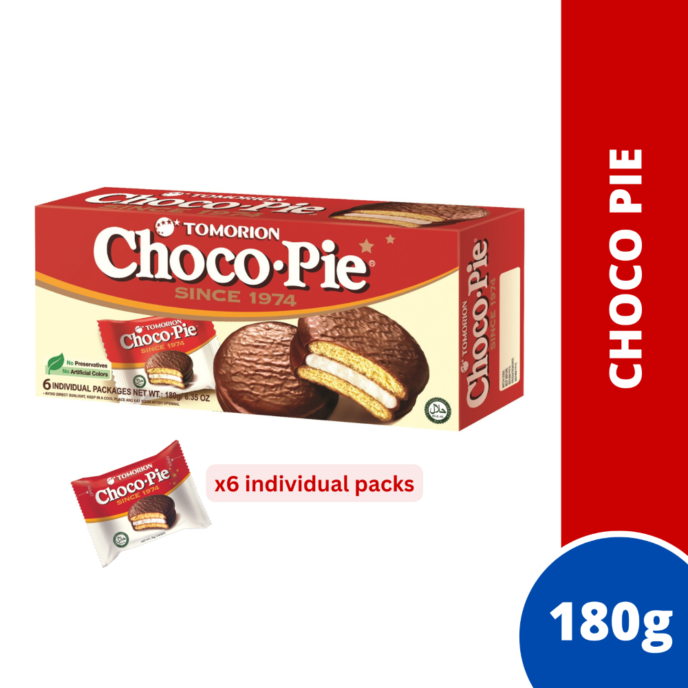 Tomorion Choco Pie 180g (6 Individual Packages) | Shopee Malaysia