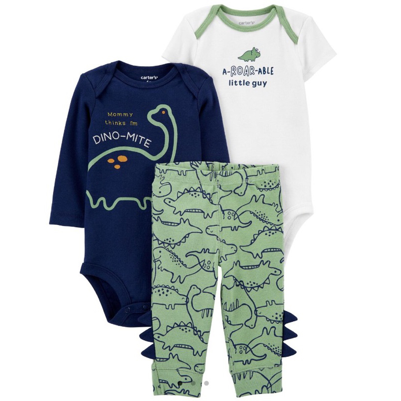 Carters dinosaur hot sale outfit