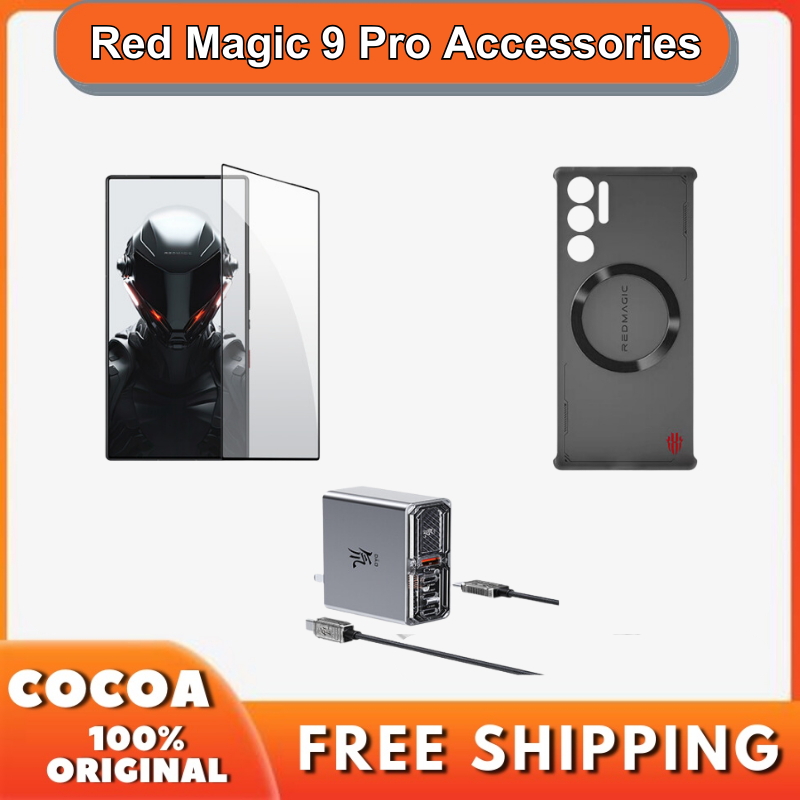 Original Red Magic 9 Pro Accessories Case / Protector / Red Mgiac 165w ...