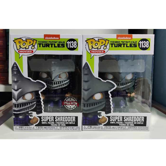 Funko Pop! Diamond Glitter Super Shredder Nº1138 – Teenage Mutant Ninja Turtles, Edizione Limitata Glitterata, Figura Collezionabile 9,5 Cm