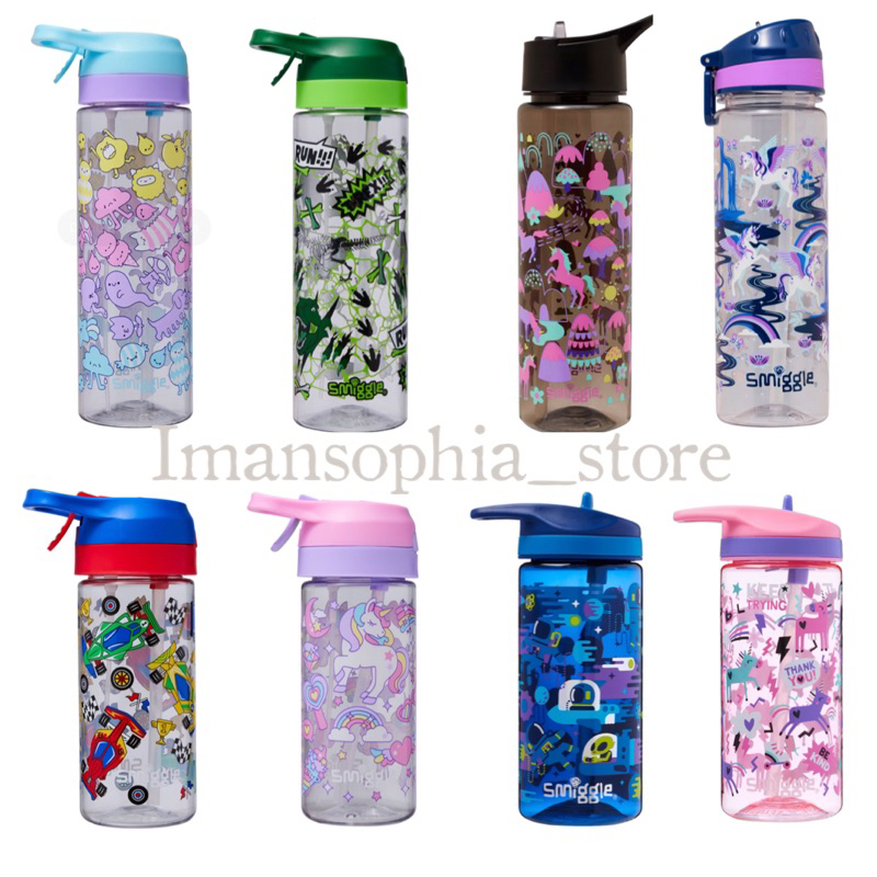 💯 Original Smiggle Bottles / Container / Botol Air Smiggle Shopee Malaysia