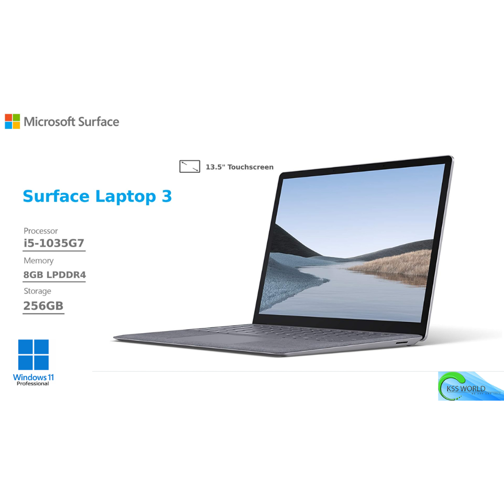 Microsoft Surface Laptop 3 13 5 Inch Touchscreen Intel Core I5