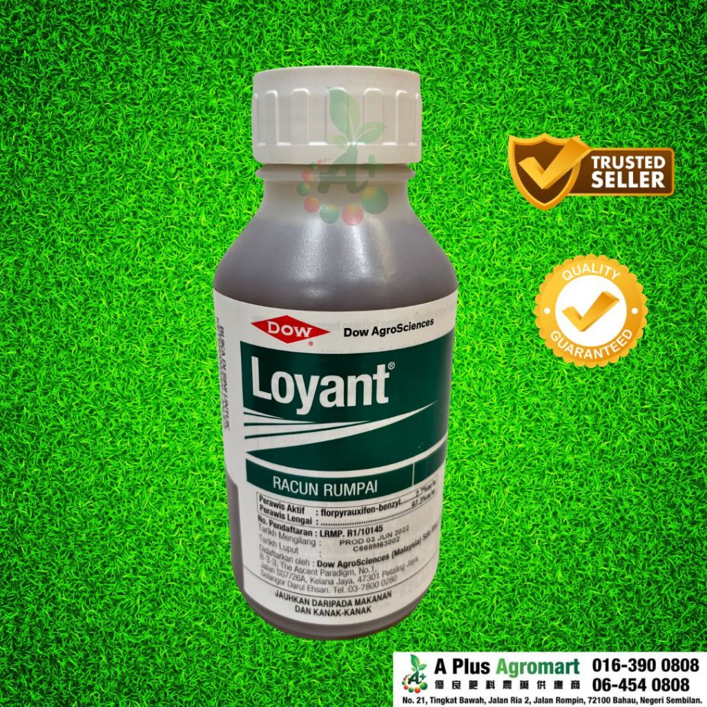 Racun Rumput Florpyrauxifen-benzyl 2.7% LOYANT (500ml) | Shopee Malaysia