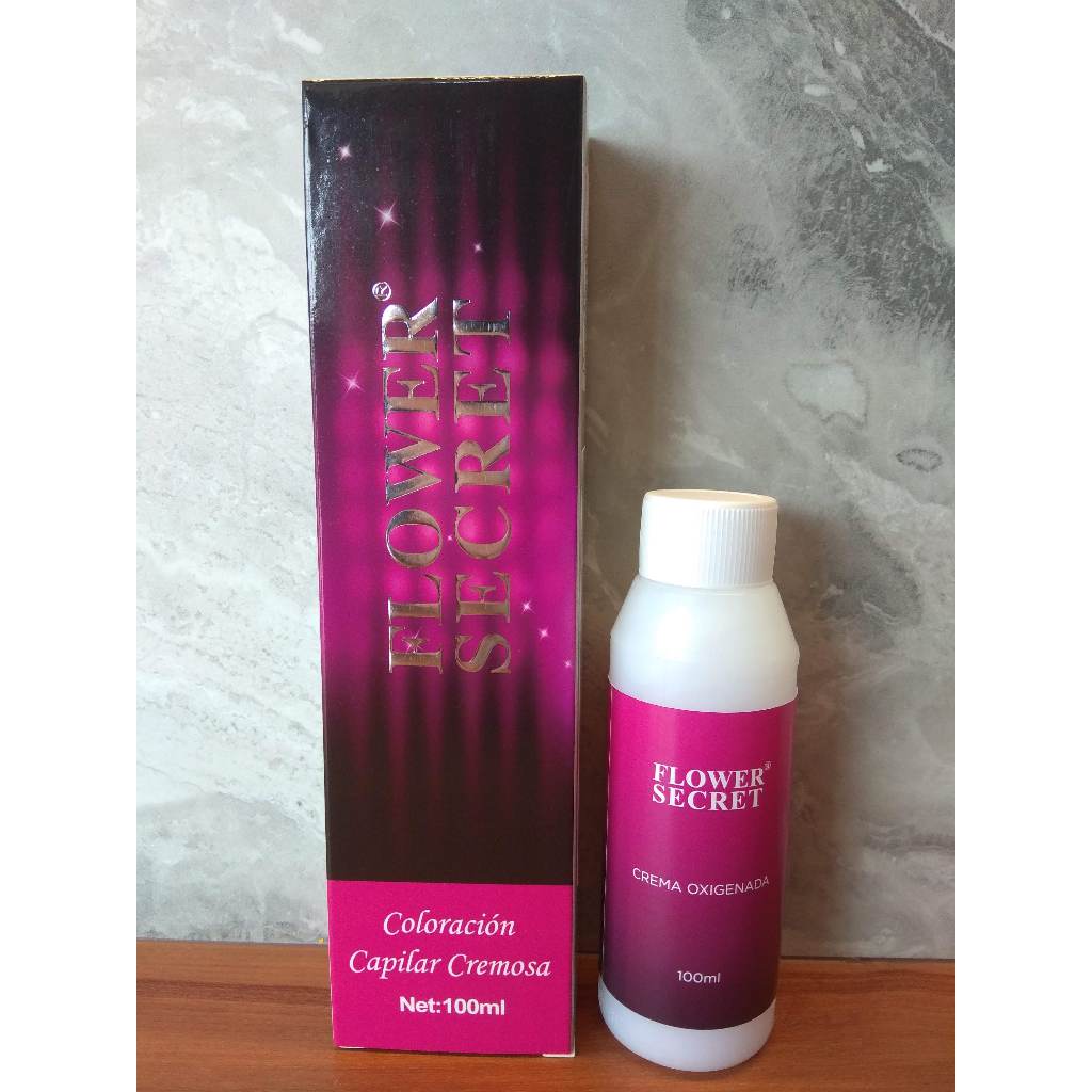 Flower Secret Hair Dye Color with Developer & Hair Dye Kit (100ml