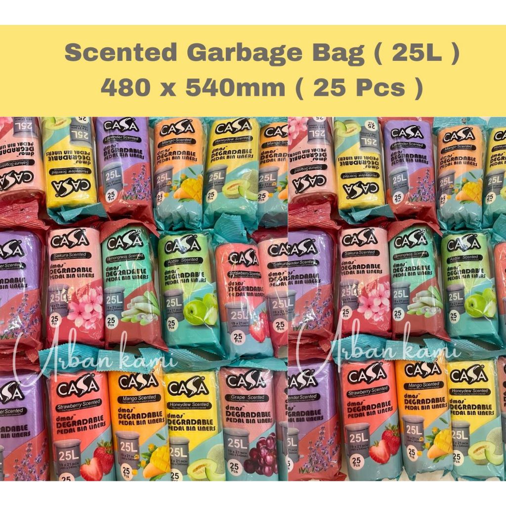 Plastic Sampah Wangi, FRAGRANCE SCENTED GARBAGE BAG keeping insect
