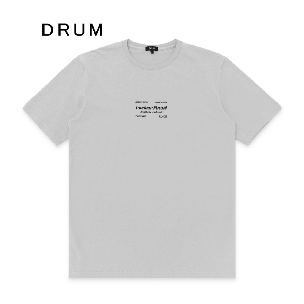 DRUM Unclear Future Tee- Green/Grey | Shopee Malaysia