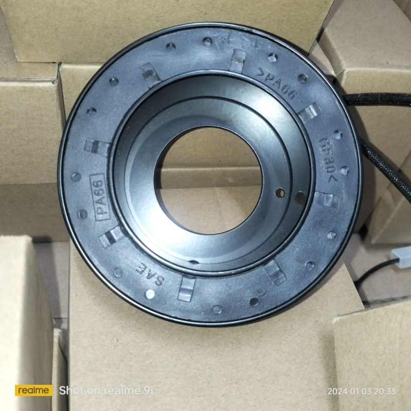 Denso compressor aircond (ORI)10pa15c/10pa17c magnet clutch 12v ...