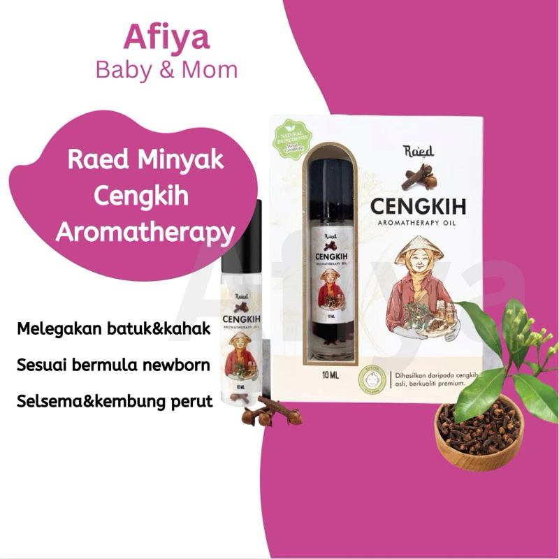 MINYAK CENGKIH RAED AROMATERAPY OIL / MINYAK CENGKIH / COUGH RELIEF ...