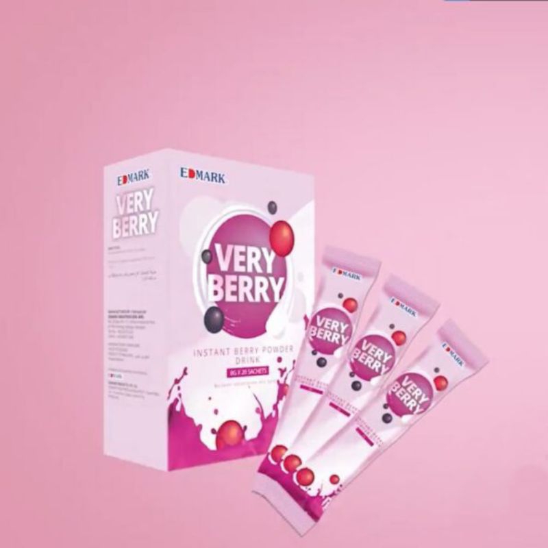 VERY BERRY ( 1 box = 20 sachets | Shopee Malaysia