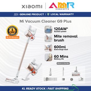 Xiaomi Vacuum Cleaner G9 Plus, Powerful Handheld Vacuum. 120AW max Suction  Power, Roller Brush with Anti-Hair Entanglement Design, 60-Minute Battery