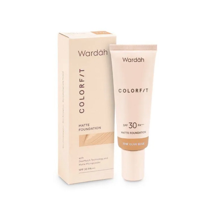 Wardah Colorfit Matte Foundation SPF30 (25ml) | Shopee Malaysia