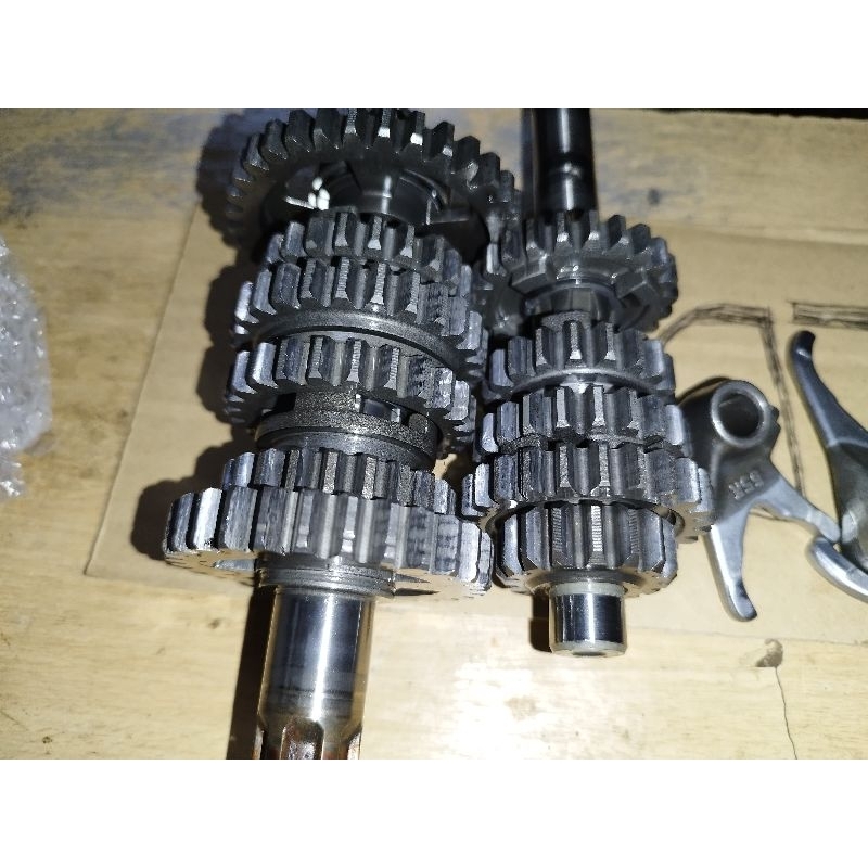 original gearbox rxz boss milli 6speed original complete set Shopee