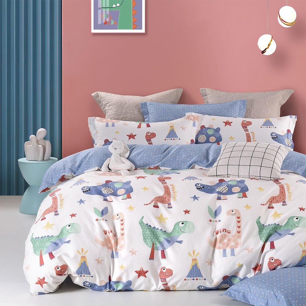 Dinosaur single bed sheets hot sale