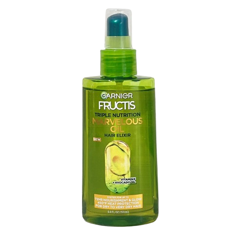 Garnier Fructis Anti Frizz Soothing Serum Sleek Shine Hair Oil Triple Nutrition Marvelous Oil 150ml Shopee Malaysia