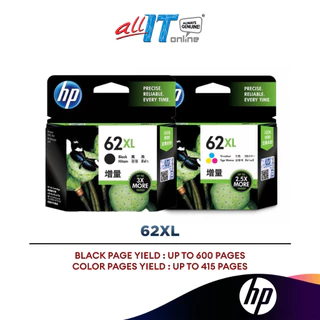 HP 62XL Ink Cartridge - Black/Color C2P05AA/C2P07AA