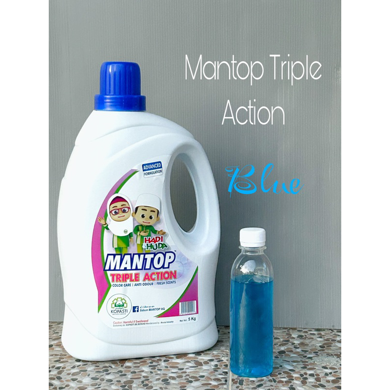 Mantop Triple Action Blue 5kg | Shopee Malaysia