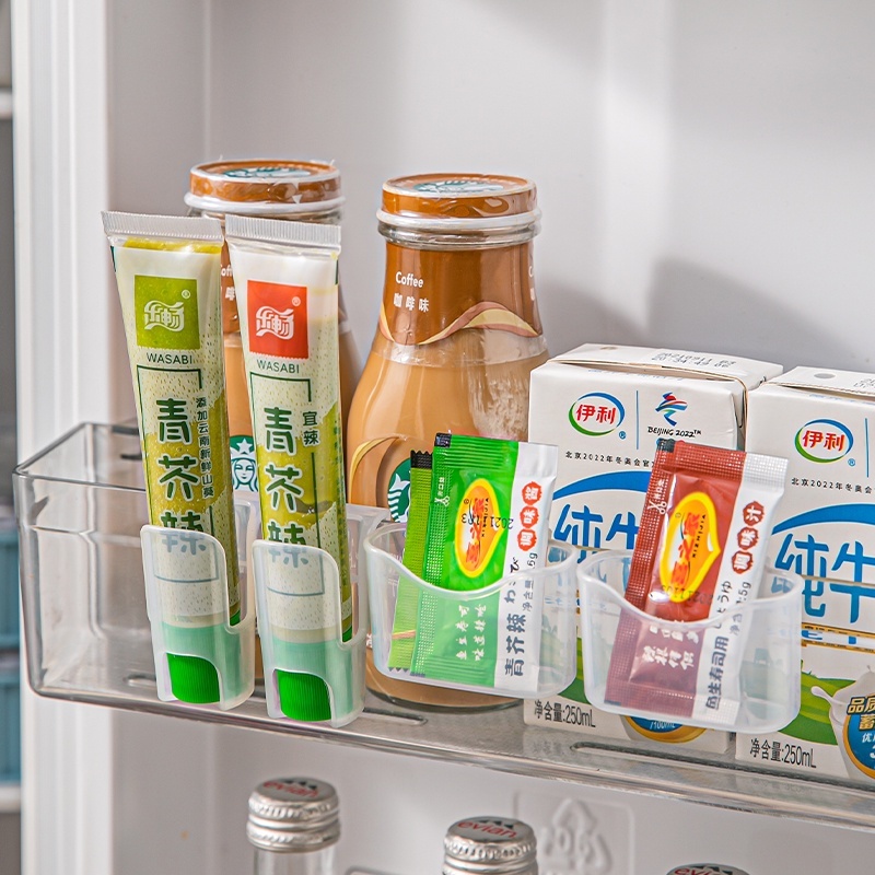 Mini Fridge Hanging Organizer for Snacks Small Size Refrigerator