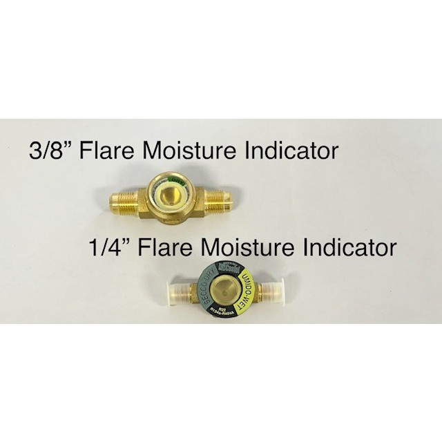 "CASTEL" MOISTURE INDICATOR SIGHT GLASS 1/4'' & 3/8"/CASTEL CHECK VALVE