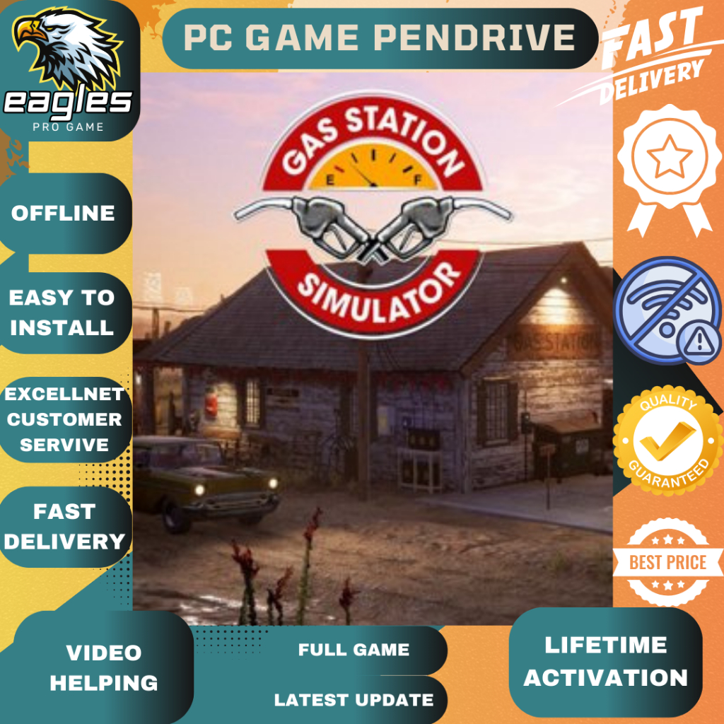 [PC Game] Gas Station Simulator (v1.0.2 + New DLC: Airstrip) - Offline ...