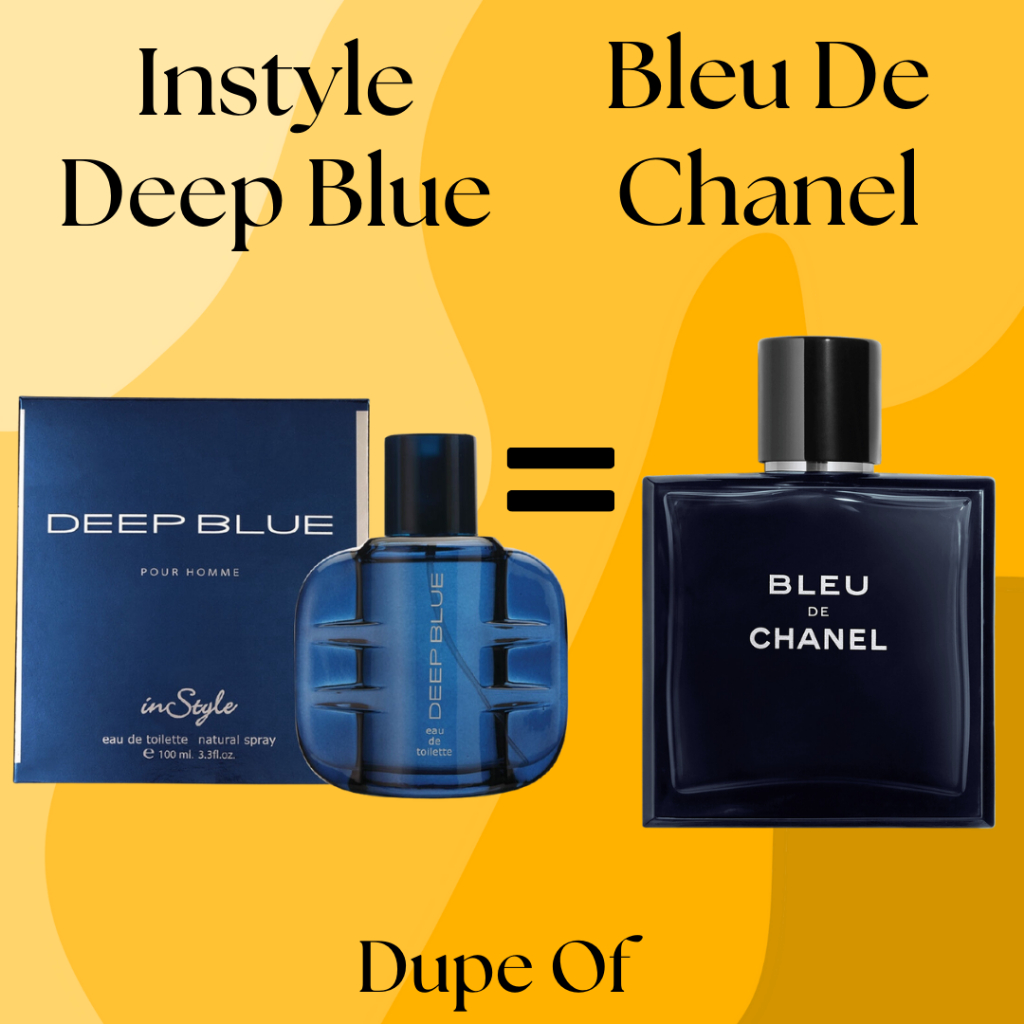 Instyle Deep Blue 100ml Perfume Edt Shopee Malaysia