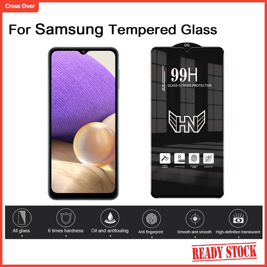 SAMSUNG A15 A25 A35 A55 99H 3D FULL PRIMIUM TEMPERED GLASS SCREEN ...