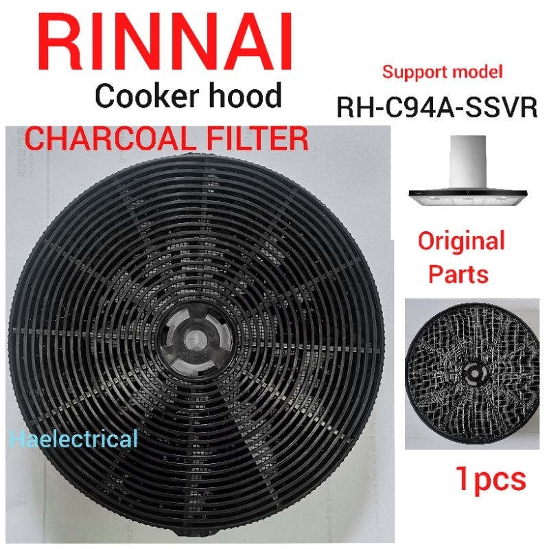 RINNAI cooker hood CHARCOAL FILTER RH-C94A-SSVR | Shopee Malaysia