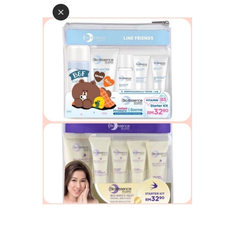 BIOESSENCE 5 pcs Trial Kit Bio Bird Nest & Bio Water Line 💯 Original