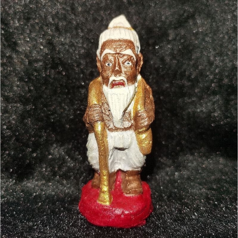 Wealthy Chuchok Small Bucha Worship Size 储蓄老人 供奉型小金身 Be2563 By LP Yai ...