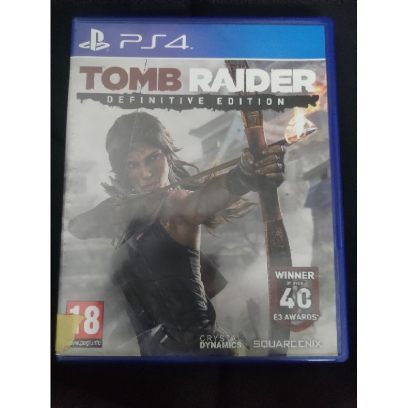 PlayStation ps4 tomb raider definitive edition used | Shopee Malaysia