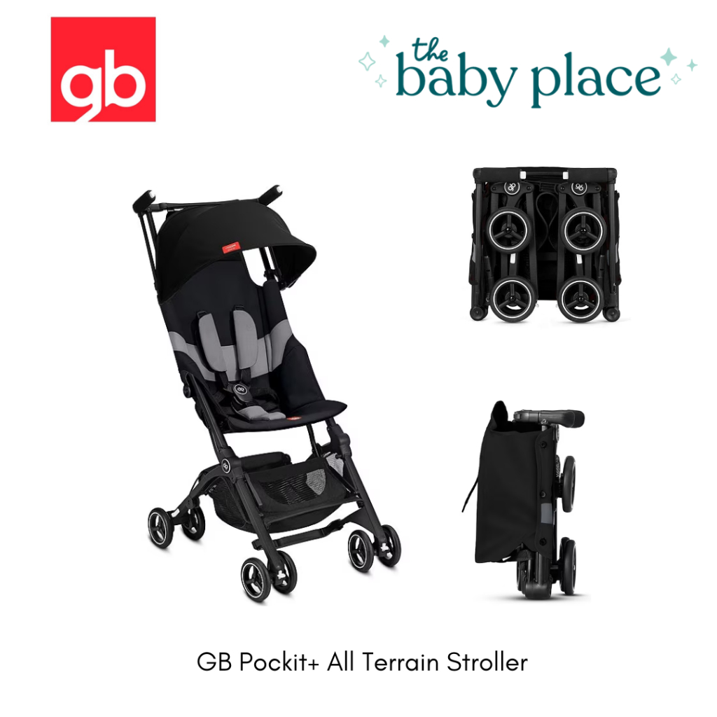 GB Pockit Plus All Terrain Cabin Size Compact Stroller Shopee Malaysia