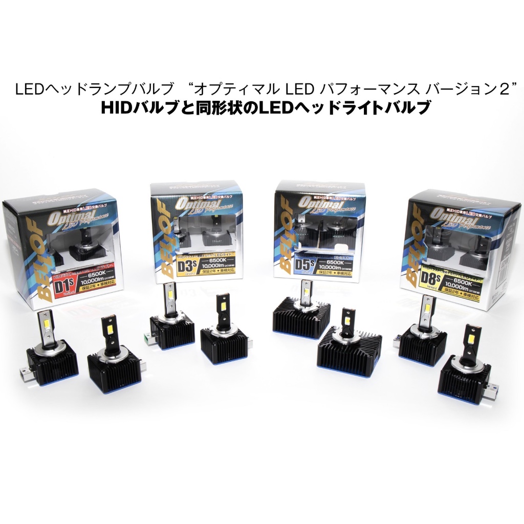 BELLOF Head Lamp LED Bulb OPTIMAL LED PERFORMANCE VERSION 2