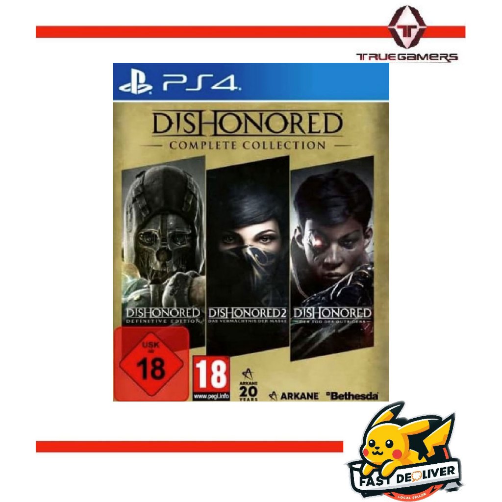 PS4 Dishonored The Complete Collection - English | Shopee Malaysia
