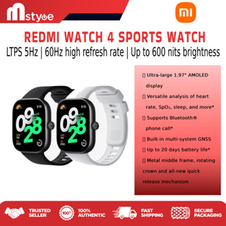 Redmi Watch 4 now in Malaysia for as low as RM379