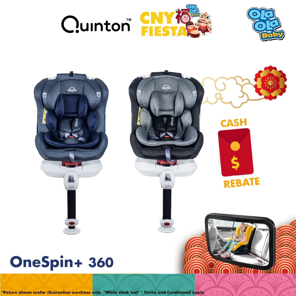 Quinton One Spin 360 Car Seat (3 Years Warranty) | Shopee Malaysia