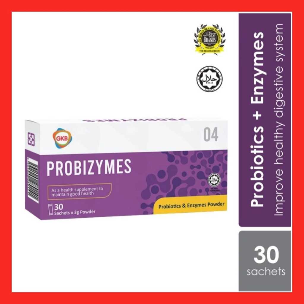 GKB (30 Sachets) Probiotics & Enzymes Powders Constipation / Diarrhea / Gut