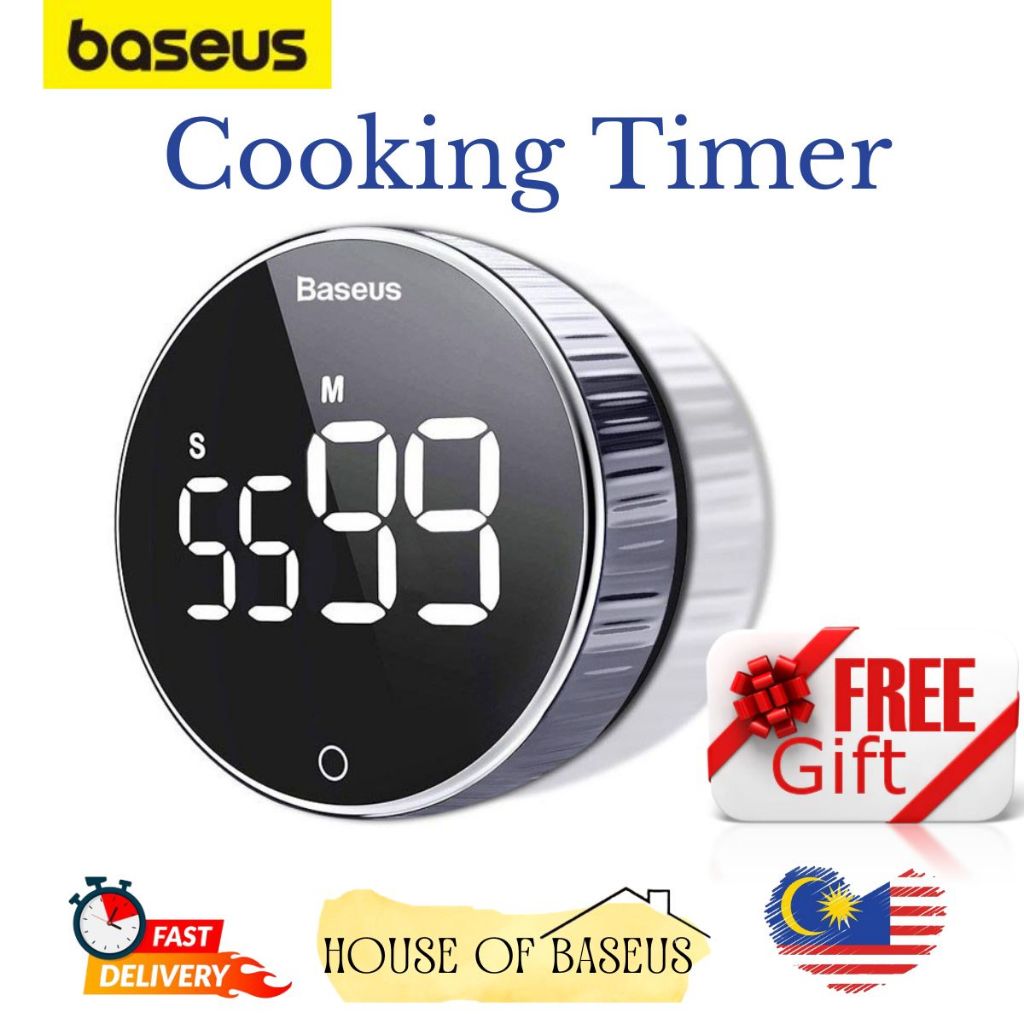 Baseus HEYO/Heyo Pro Rotation Digital Timers Manual Countdown