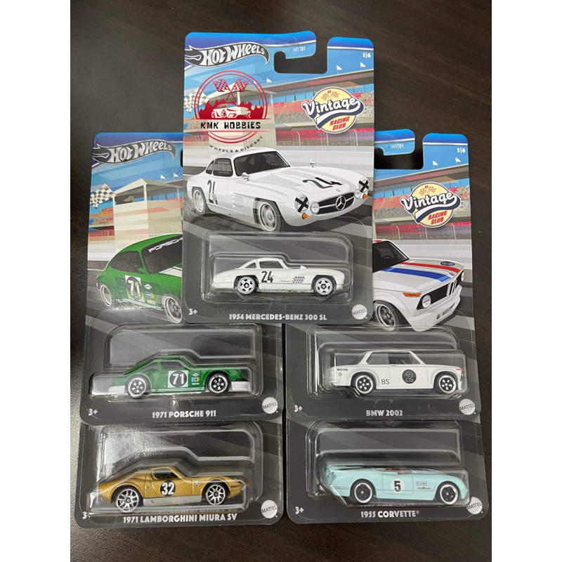 Hot Wheels 1:64 HRT81-956A Vintage Grand Prix A Assortment 2024 ...