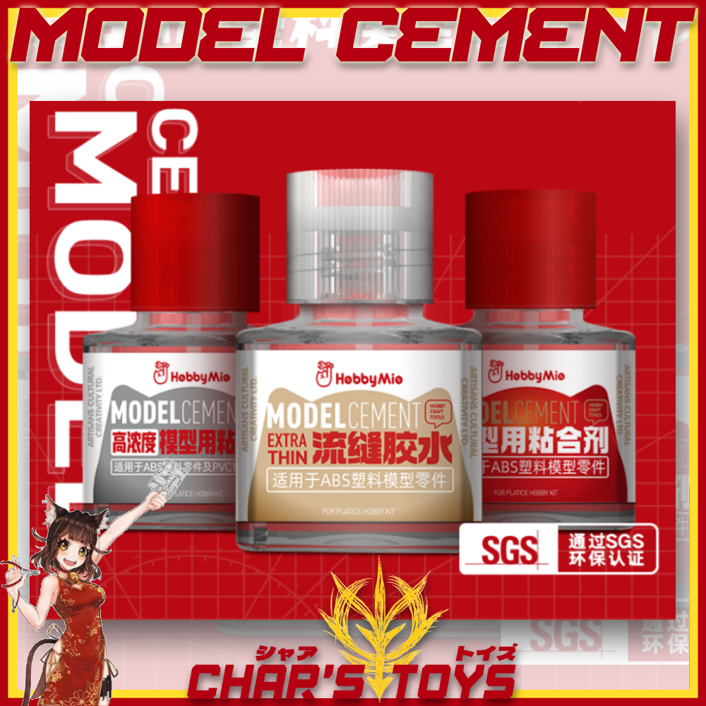 HOBBYMIO MODEL CEMENT FOR PLASTIC MODEL KIT 0055 | Shopee Malaysia