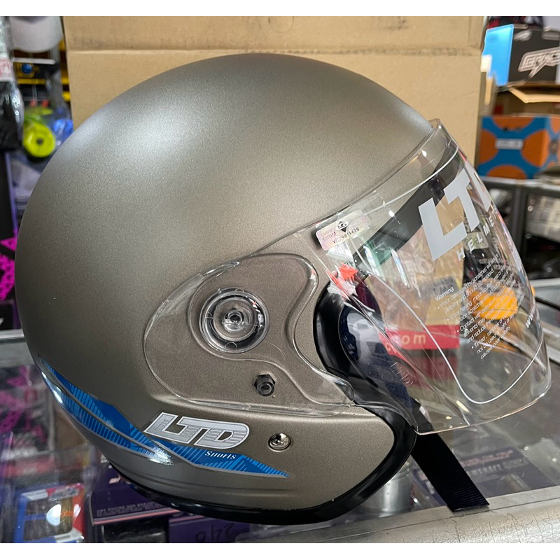 LTD HELMET V2 NEW SPEC LTD SPORT BARU MATT TITAN AFTER BINTANG NEW 