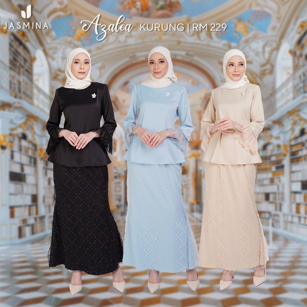 Azalea Kurung by Jasmina Malaysia 🌸KELOPAK RAYA🌸 | Shopee Malaysia