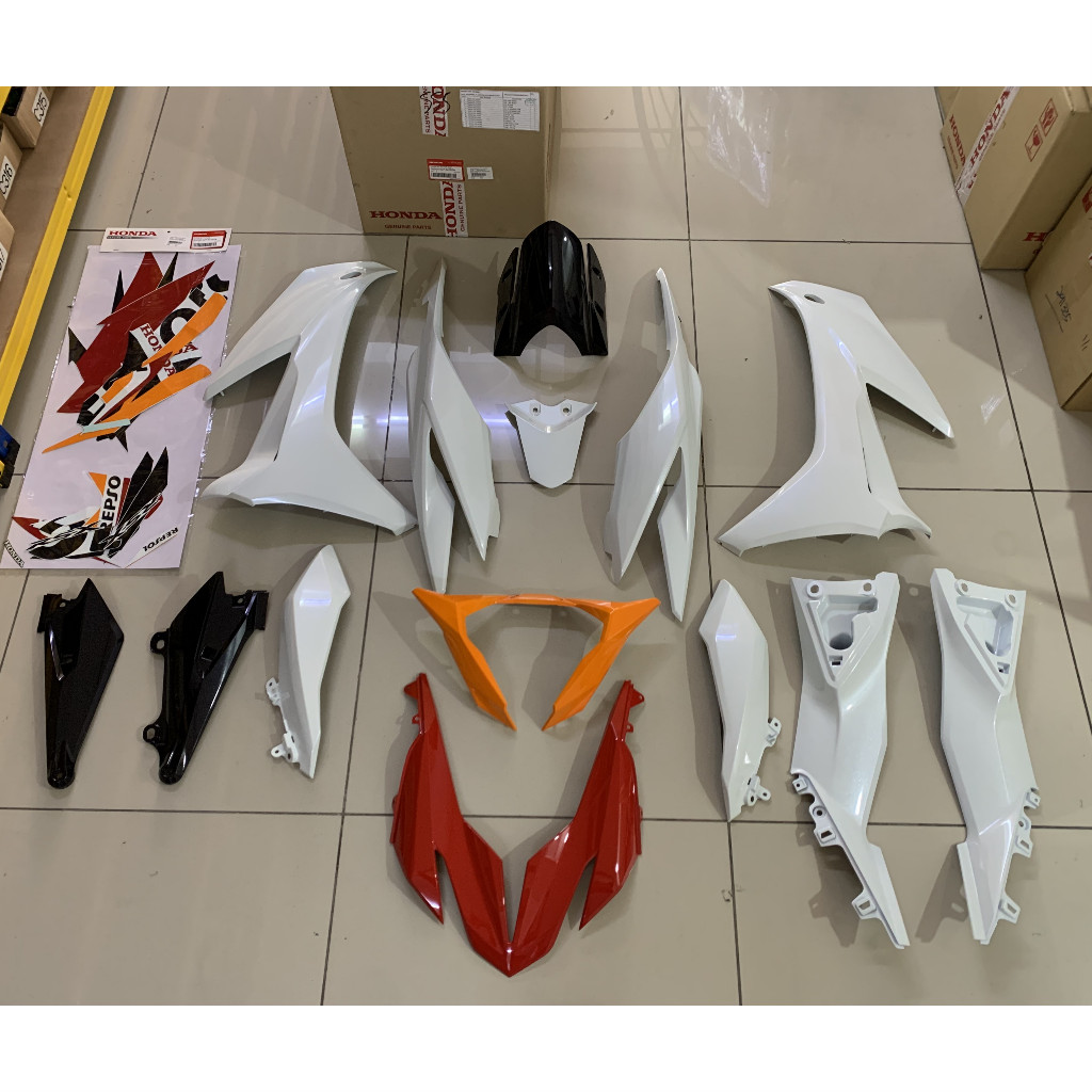 HONDA RSX150 2024 BODY COVER SET WITH STICKER REPSOL ORIGINAL HONDA ...