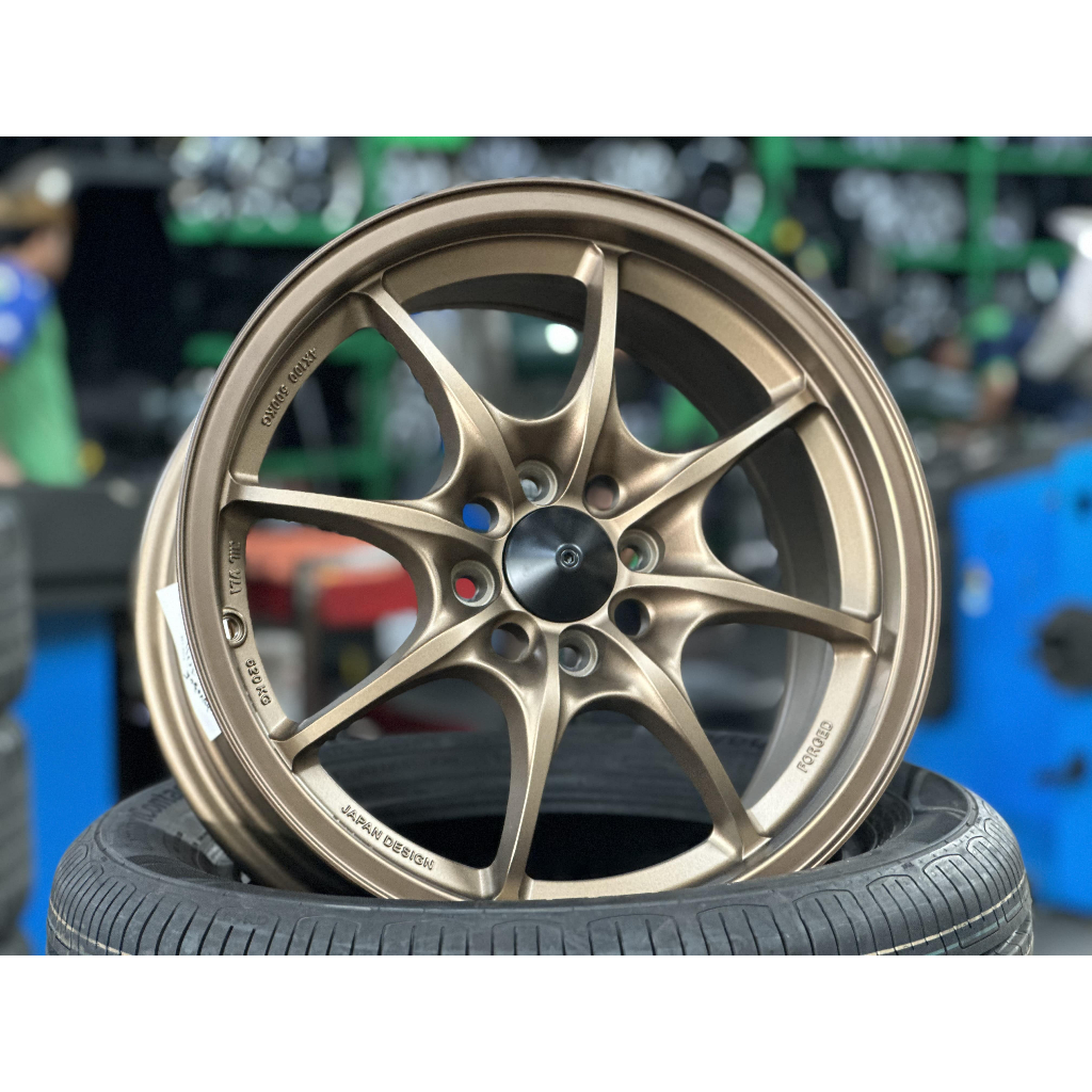 NEW 16X7J AOW Mugen MF8 Flow Formed Wheel (set of 4) Bronze 4X100 for ...