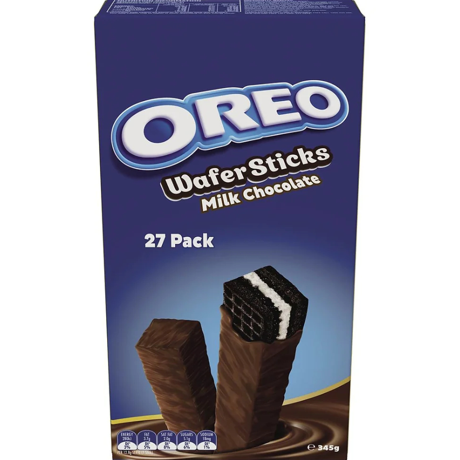 Oreo Milk Chocolate Wafer Sticks 128g 345g Shopee Malaysia