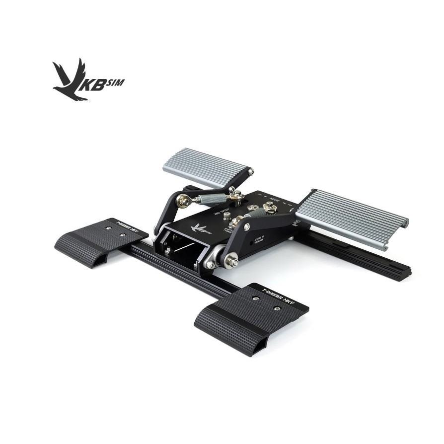 VKBsim T-Rudder Mk.V Rudder Pedals for PC Flight Simulator & Games ...